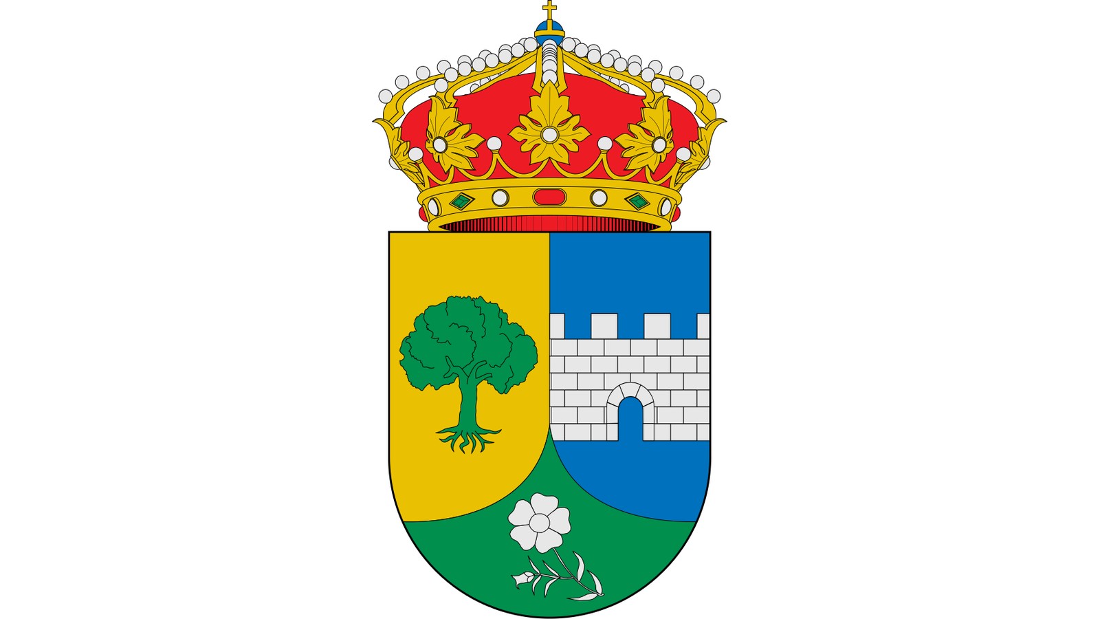 Vista de Aldeanueva de San Bartolomé (Badajoz)