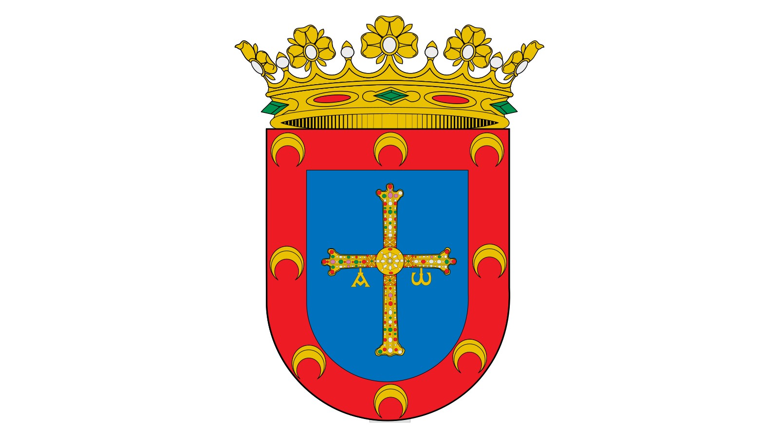 Vista de Allande (Asturias)