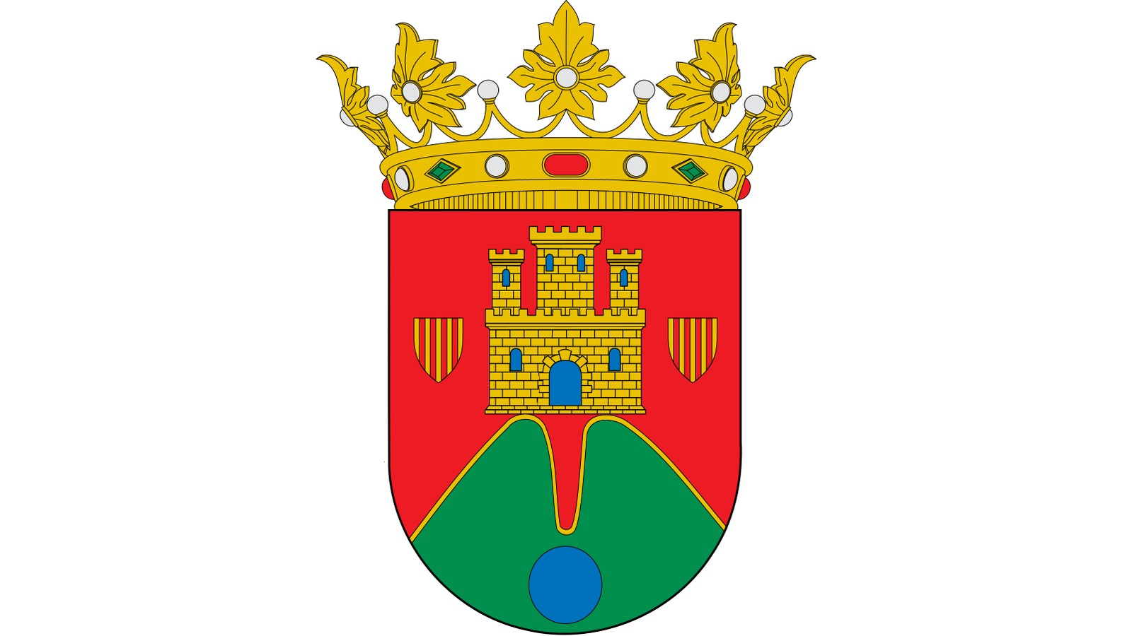 Vista de Anento (Zaragoza)