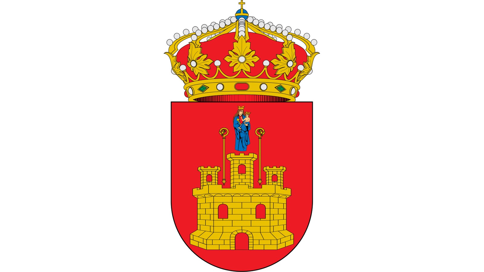 Vista de Brihuega (Guadalajara)