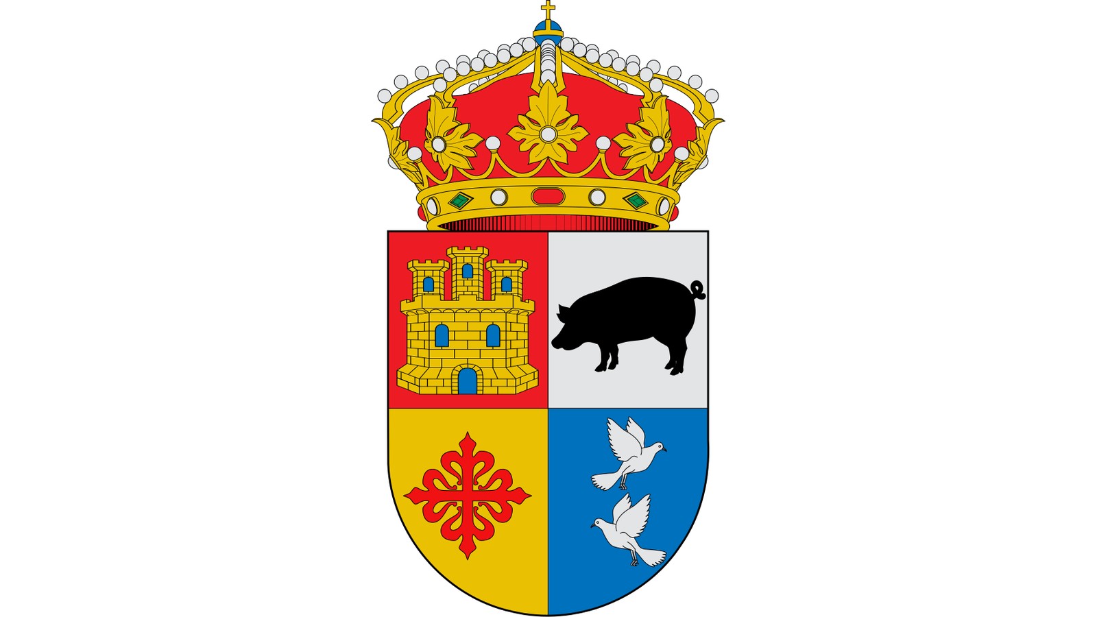 Vista de Casas de Garcimolina (Cuenca)