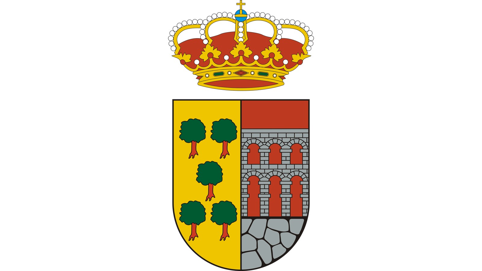 Vista de Fresnedillas de la Oliva (Madrid)