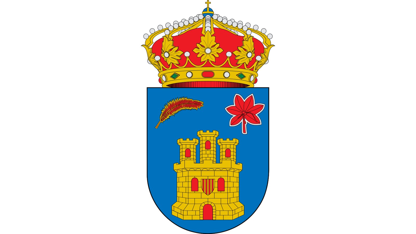 Vista de La Almolda (Zaragoza)