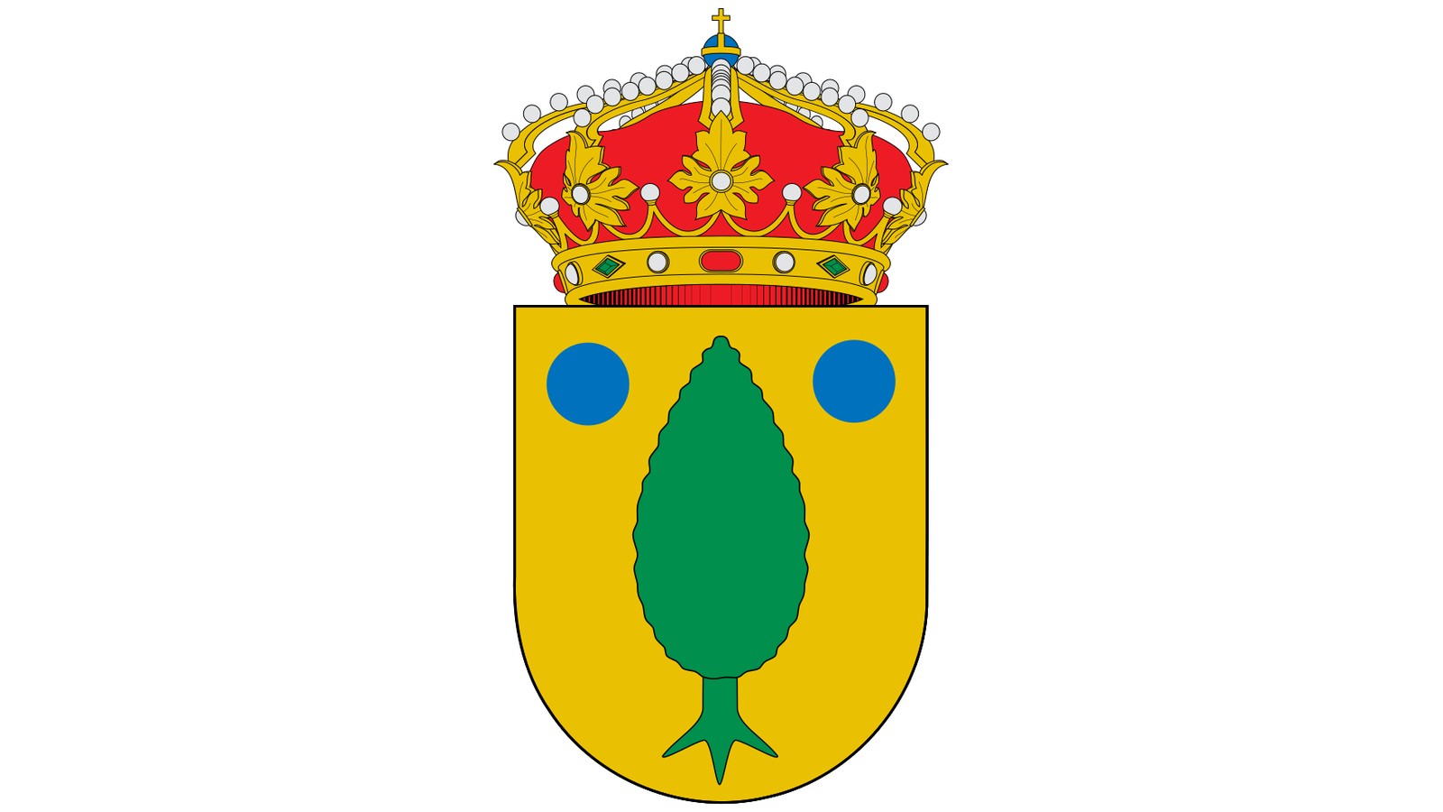 Vista de La Ginebrosa (Teruel)