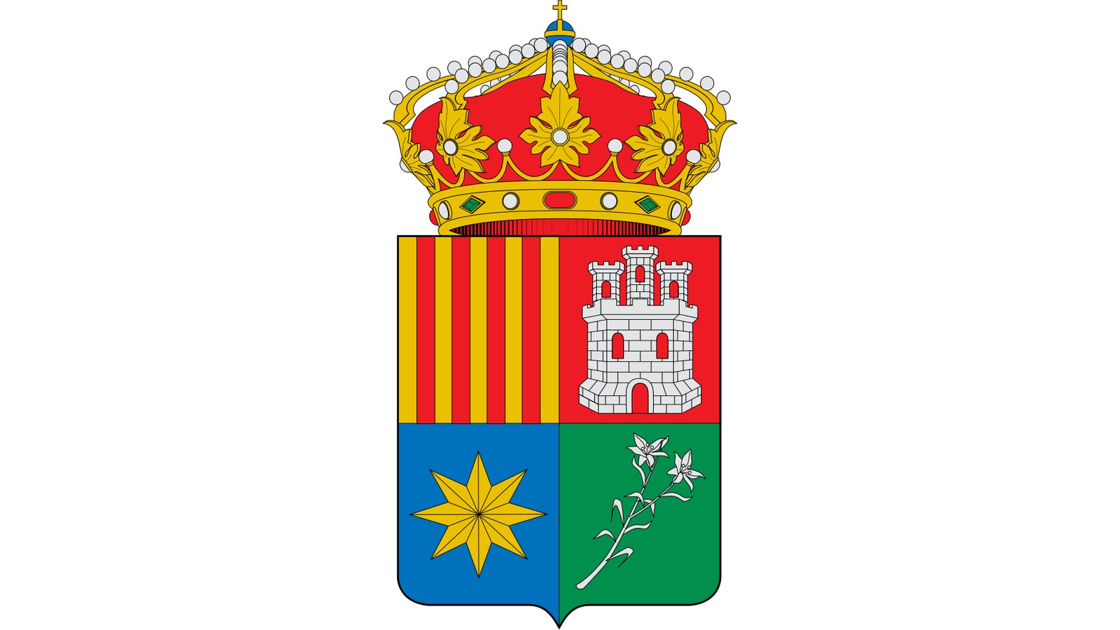 Vista de Luceni (Zaragoza)