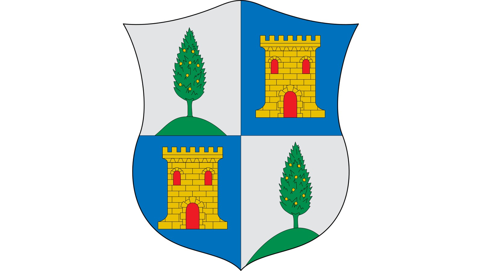 Vista de Mequinenza (Zaragoza)