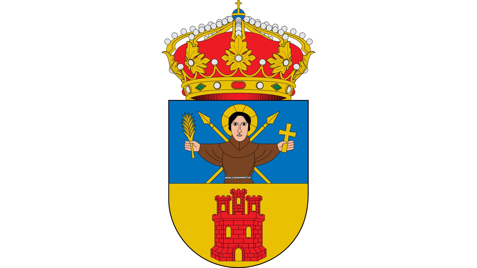 Vista de Paracuellos de la Ribera (Guadalajara)