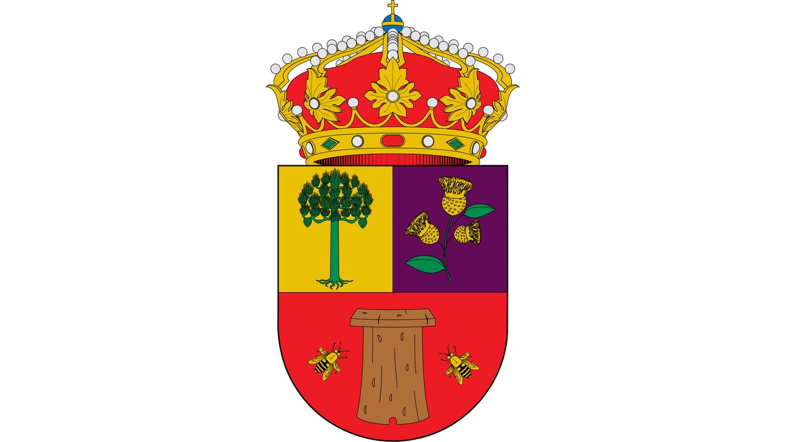 Vista de Navalpino (Ciudad Real)