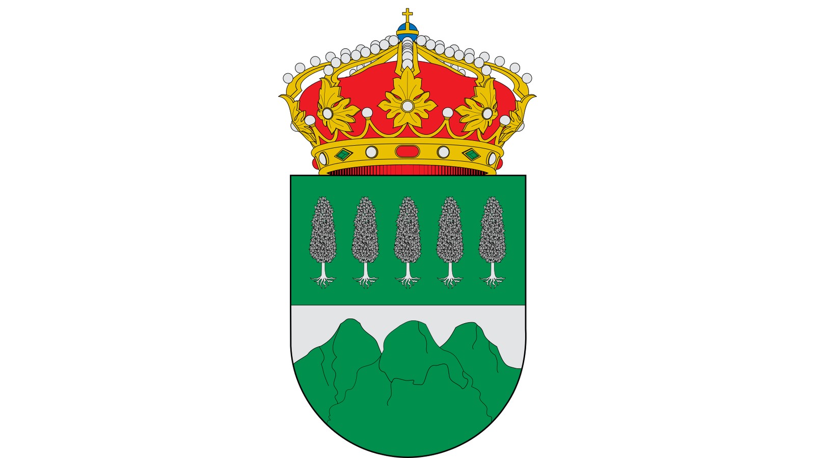 Vista de Poveda de la Sierra (Guadalajara)